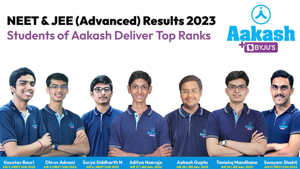 NEET & JEE Results 2023 - Aakashians grab top ranks!