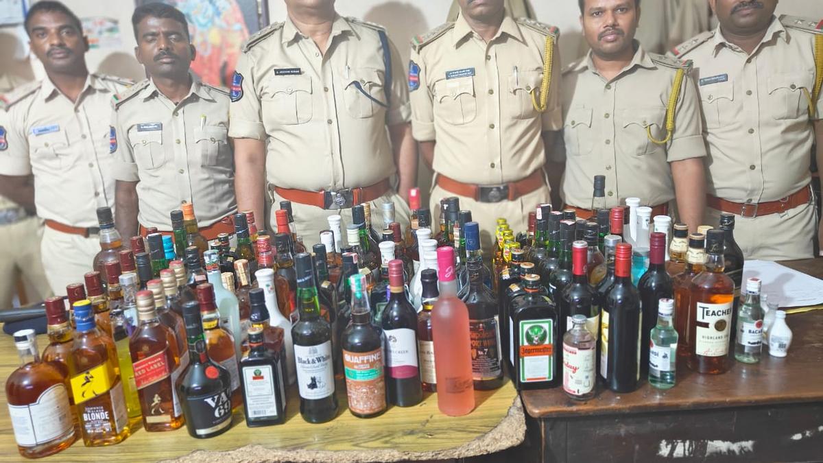Illegal liquor and black jaggery worth lakhs seized, 3 arrested