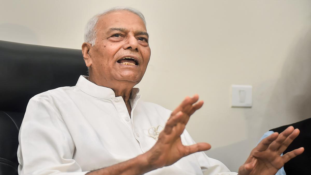 Opposition candidate Yashwant Sinha to begin campaign from Ranchi