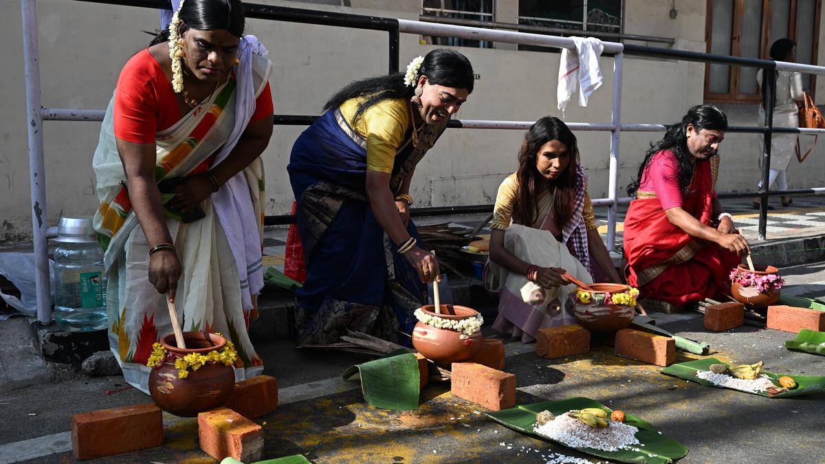 Transgender devotees carve unobtrusive niches for themselves to offer Pongala