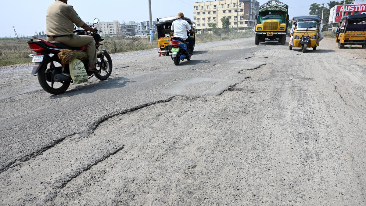 Pothole-ridden roads made key poll issue in Amadalavalasa