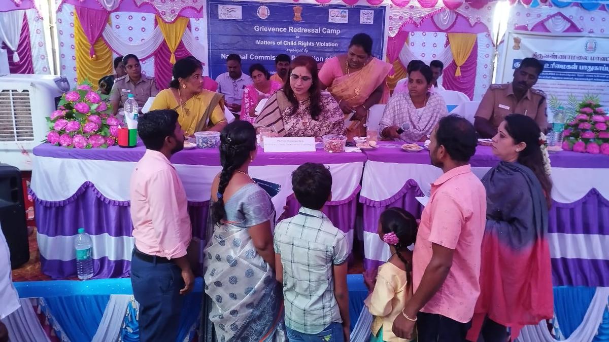 NCPCR holds grievance redress meeting on matters of child rights at