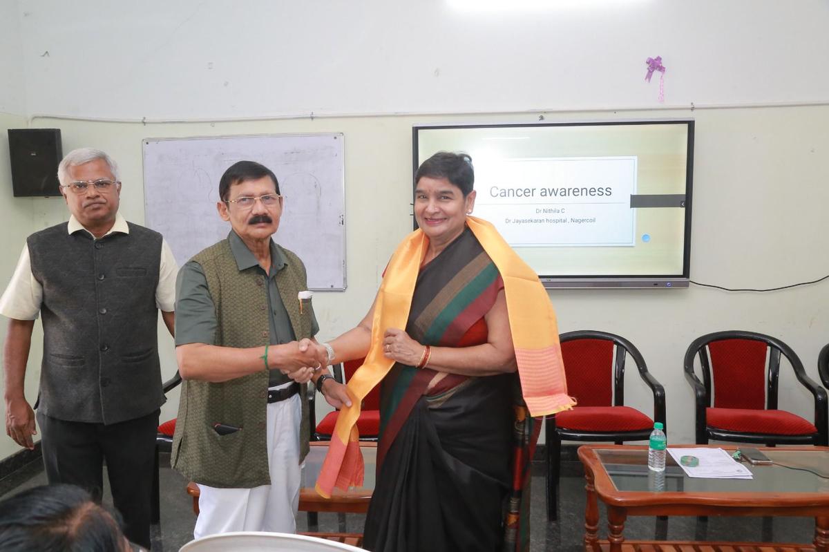 Women’s day celebrations at Rojavanam International School in Nagercoil.