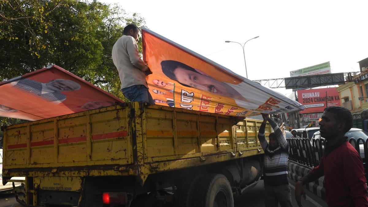 Remove all unauthorised political advertisements from public spaces, EC tells Centre, States