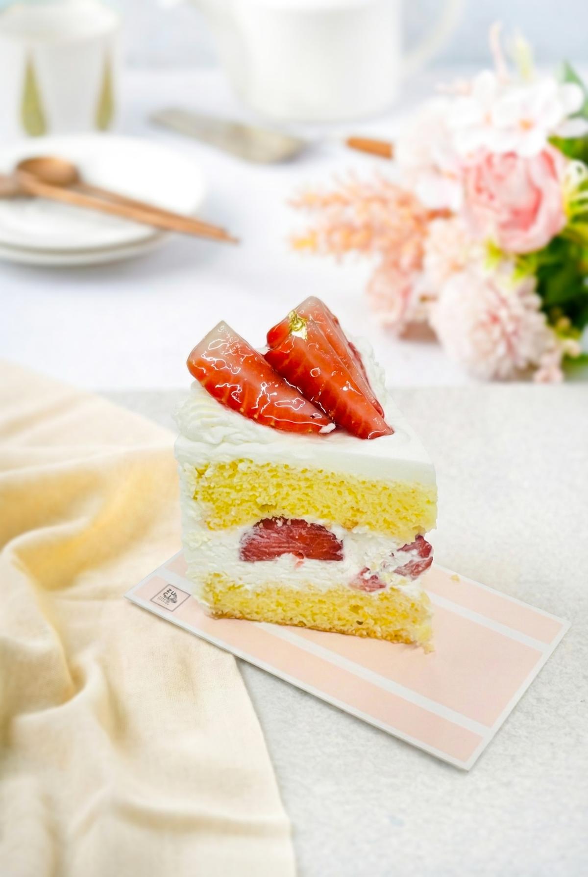 Jahodový viktoriánský dort u Zuci