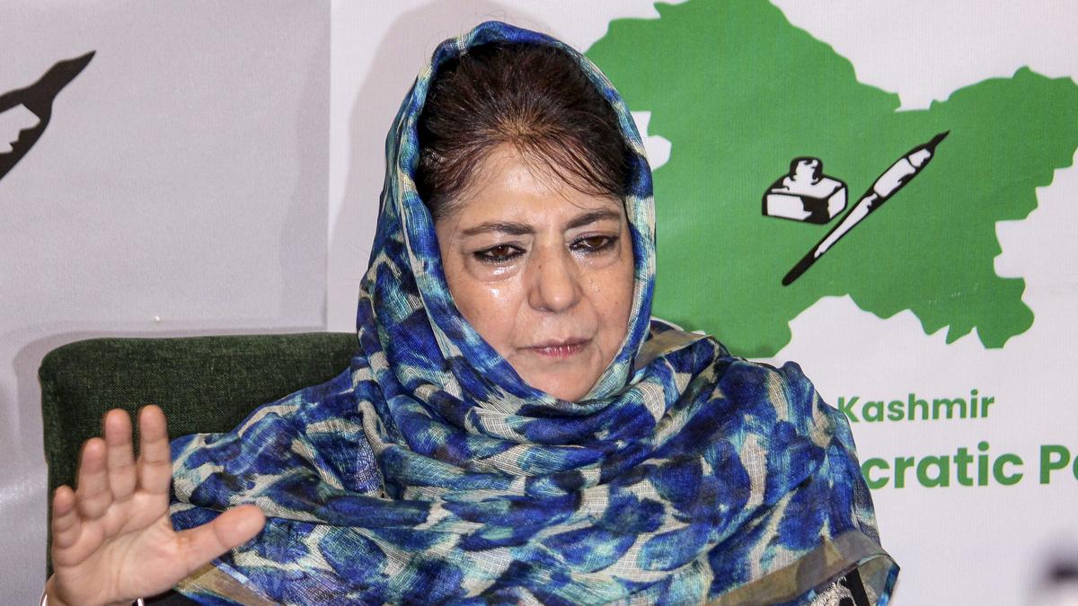 Operation Sindoor: Mehbooba, Mirwaiz urge India, Pakistan to ‘de-escalate’