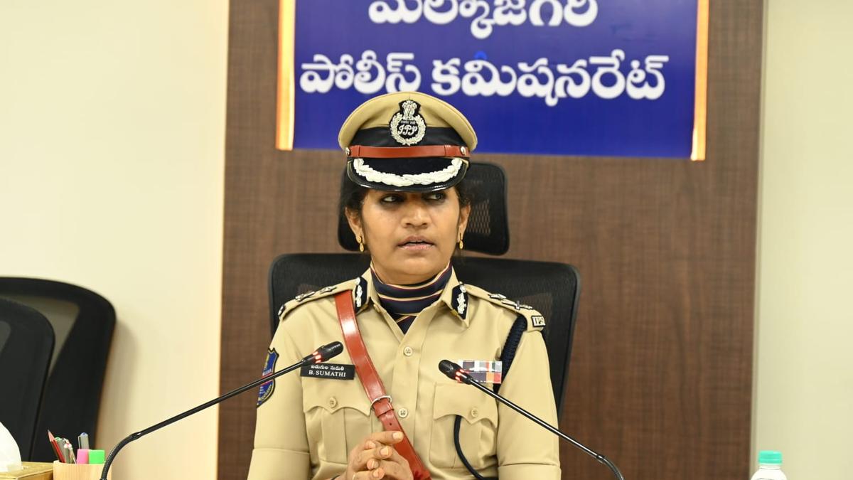 B. Sumathi takes charge as Malkajgiri Police Commissioner