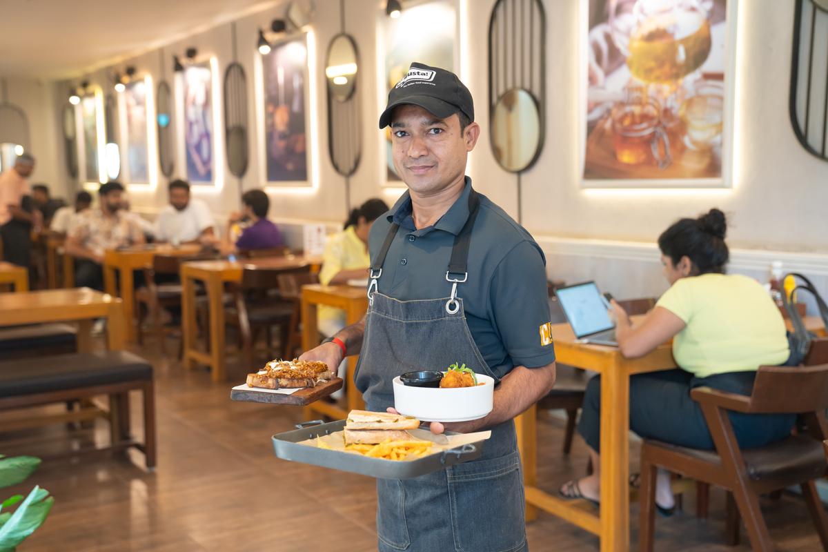 A busy day at Ci Gusta in Madhapur A busy day at Ci Gusta in Madhapur
