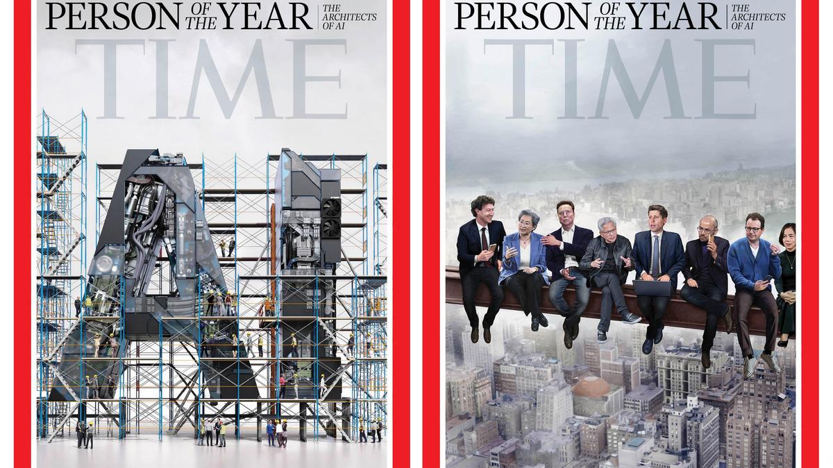 TIME magazine names 'Architects of AI' as its person of year for 2025