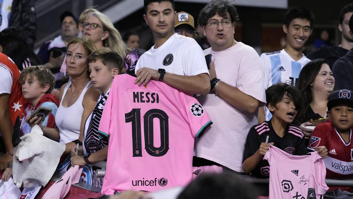 Lionel Messi misses Inter Miami's game at Chicago because of scar tissue ailment
