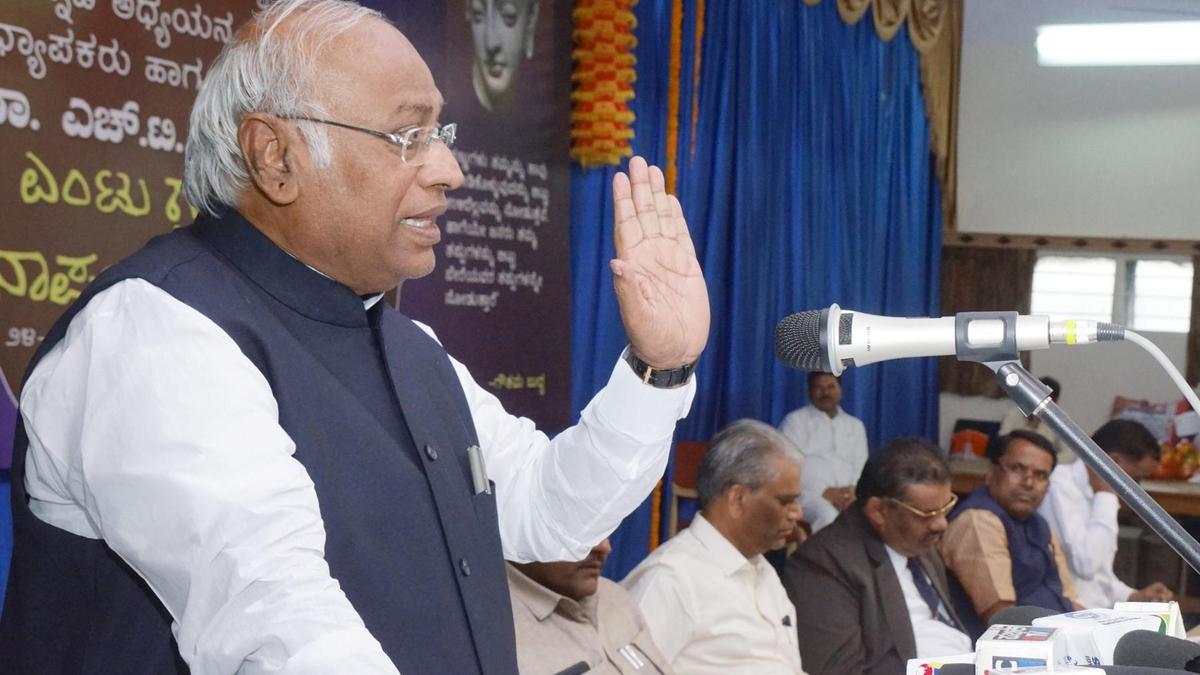 'All-party meeting' on April 15 to discuss women's reservation: Kharge