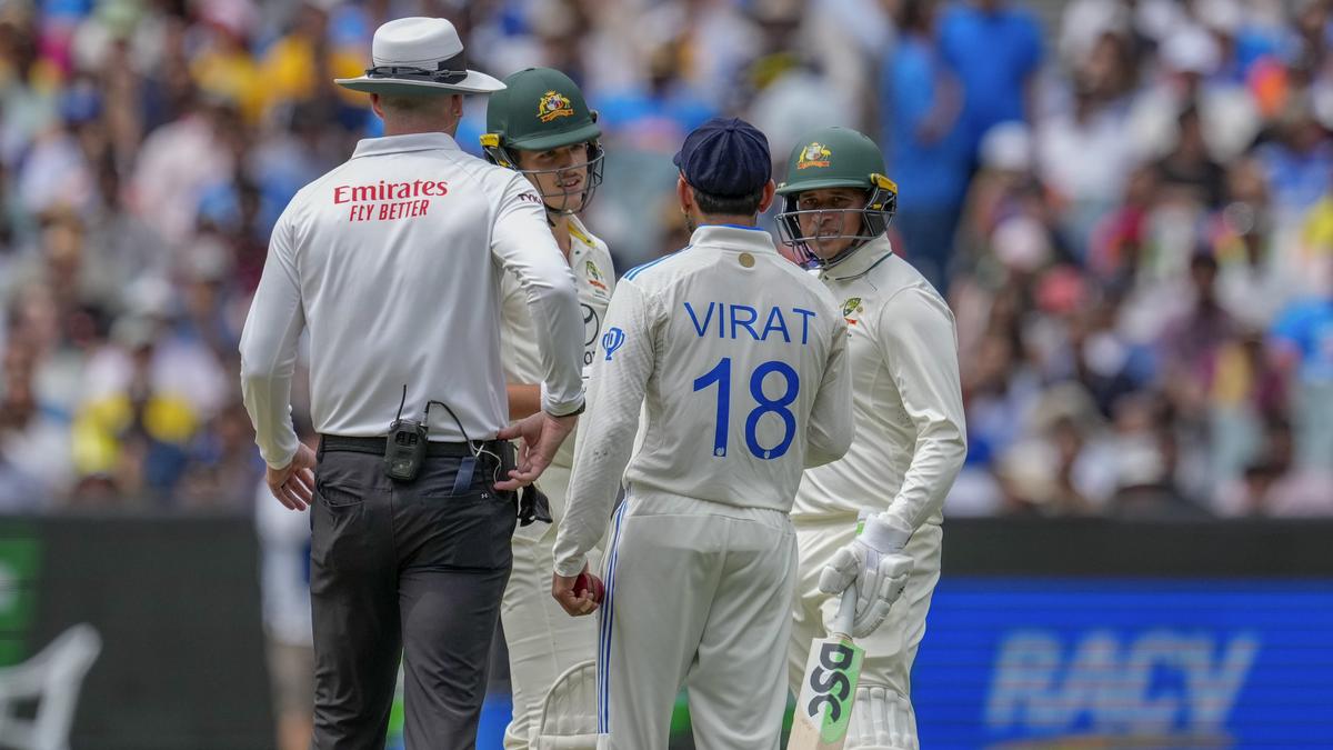 IND vs AUS Boxing Day Test: Virat Kohli and Australia’s Konstas spar on opening morning at Melbourne Ground