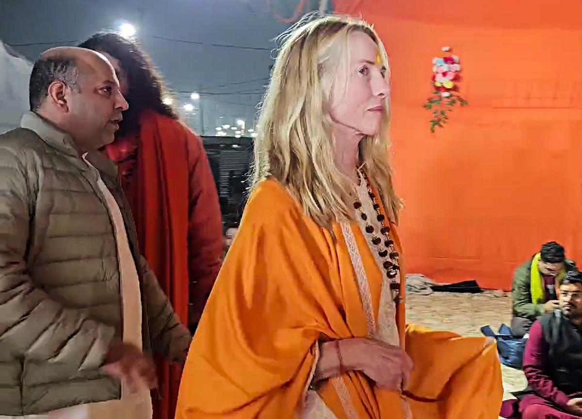 Laurene Powell Jobs faces health issues at Maha Kumbh, recovering after ' Ganga snan' - The Hindu