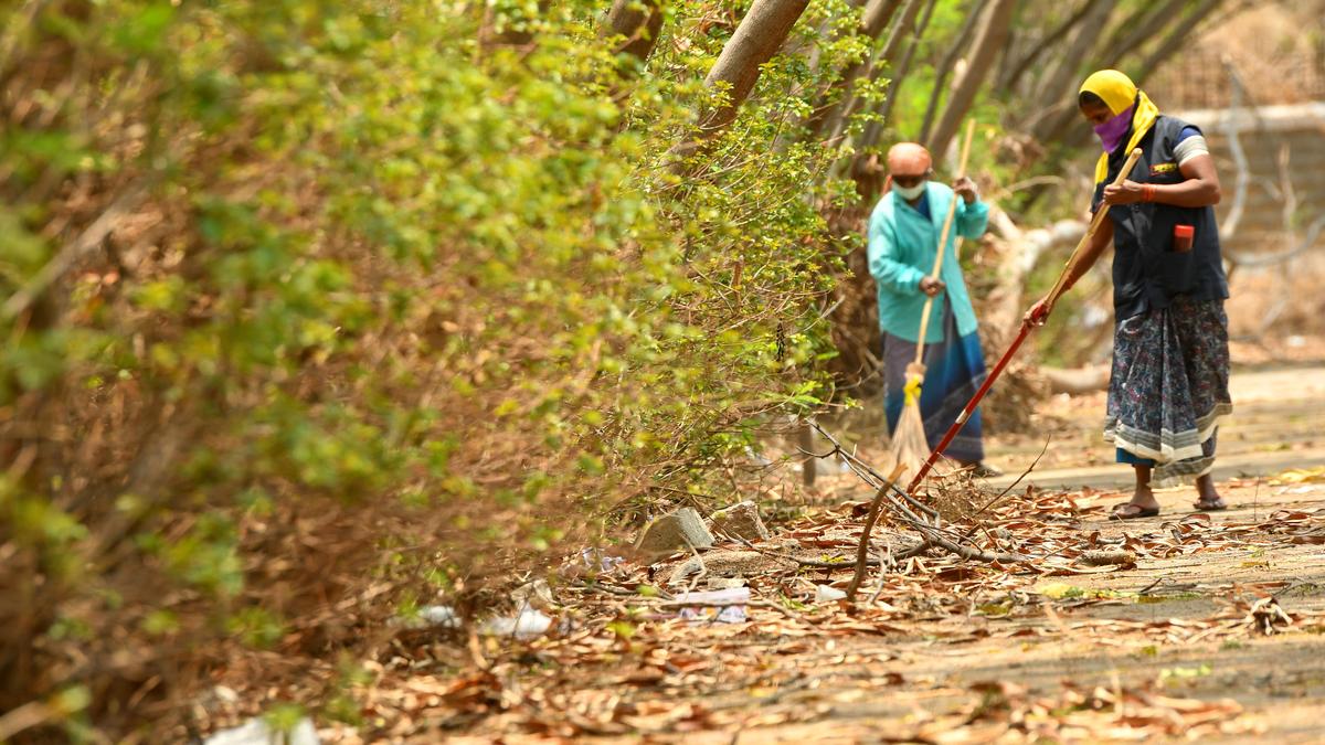 Sanitation workers of Hyderabad civic body begin stir for higher wages