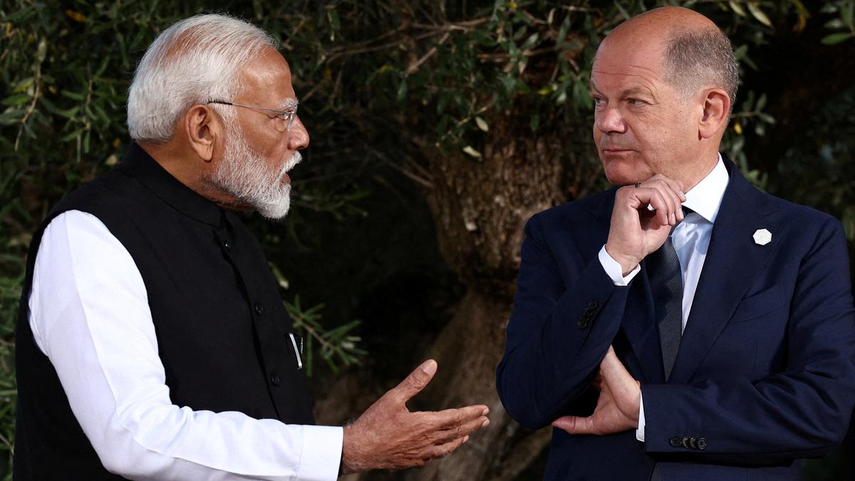 German Chancellor Olaf Scholz discusses pact on military logistics support during his visit to India