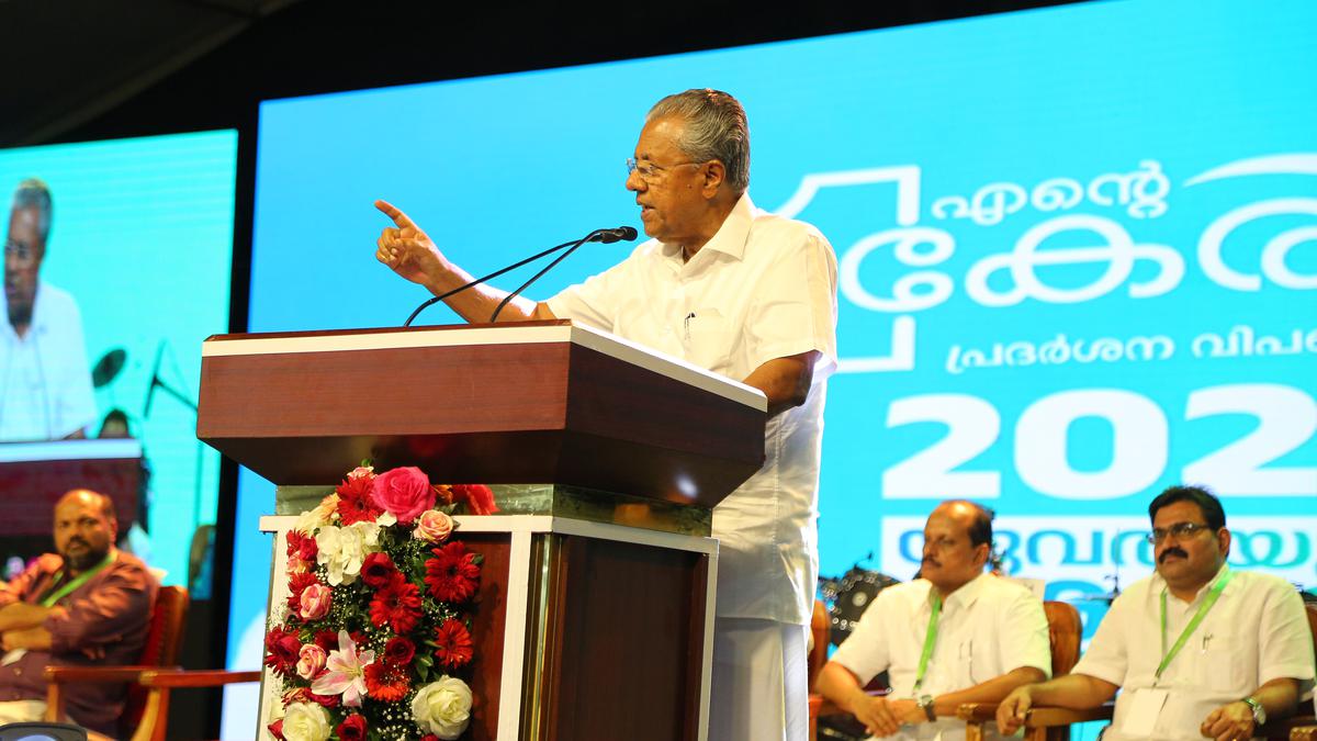 CM slams Opposition for boycotting ‘Ente Keralam’ celebrations, sets goal for Kerala over next 25 years