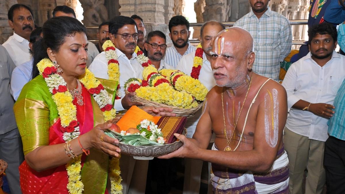 Ahobilam Paruveta Utsavam declared a ‘State festival’ by Minister R.K. Roja