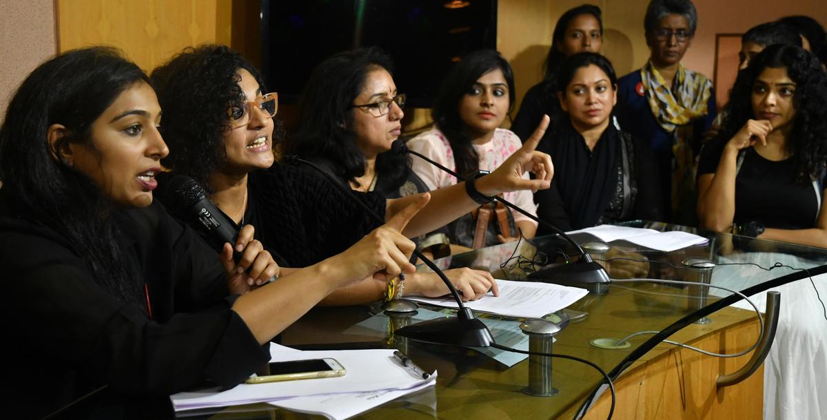 Members of the Women in Cinema Collective