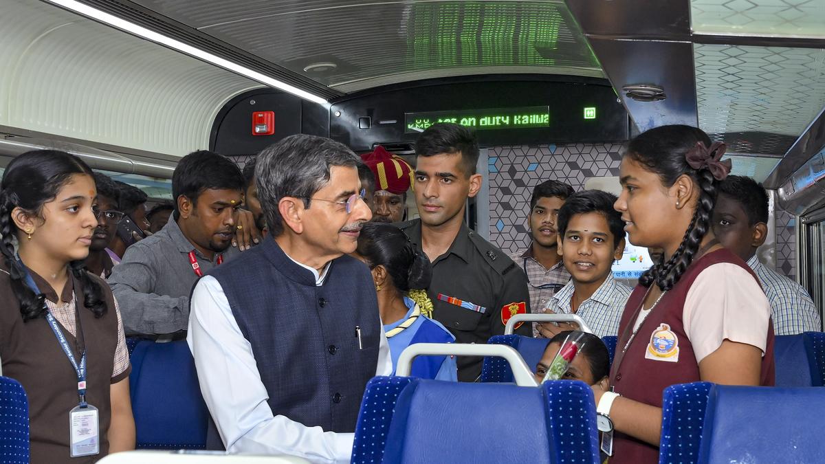 Vande Bharat Train Connects Chennai to Nagercoil