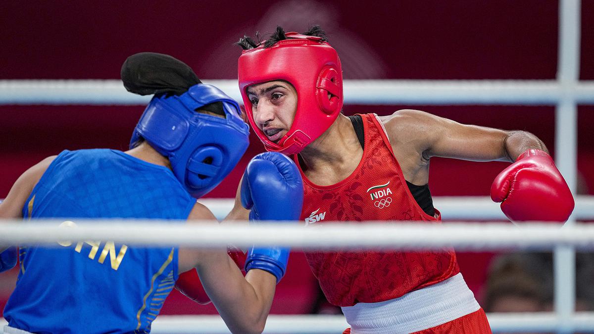 Boxe Jeux Asiatiques |  Lovlina accède à la finale et réserve sa place aux Jeux olympiques ;  Preeti se contente du bronze