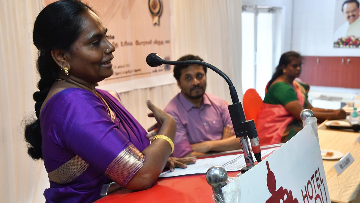 Dalit women share their experience of struggle and success in Madurai