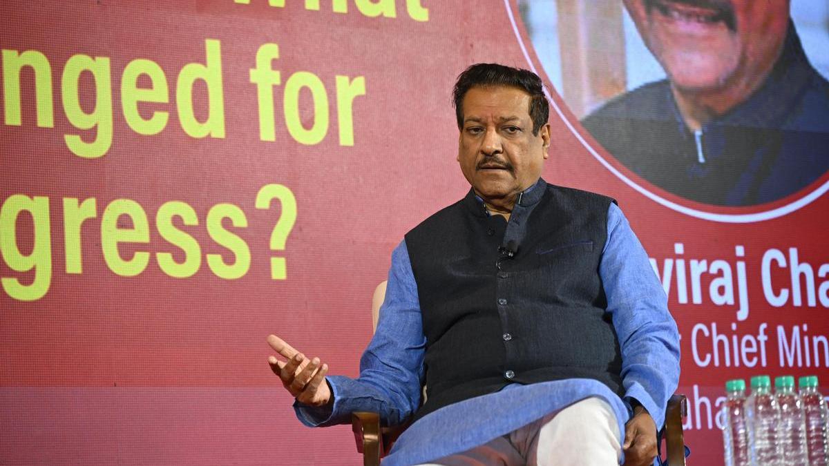 Maharashtra elections | Two-party system may be better, says Prithviraj Chavan