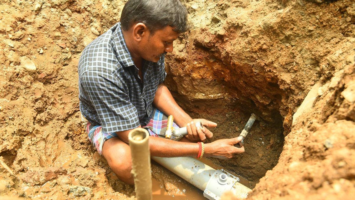 Salem Corporation increases road cutting charges for water supply connection