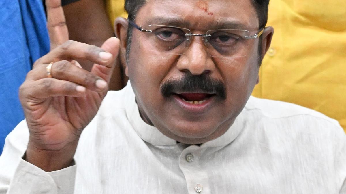 Will seek CBI probe if AIADMK or AMMK legislators are made Ministers: Dhinakaran