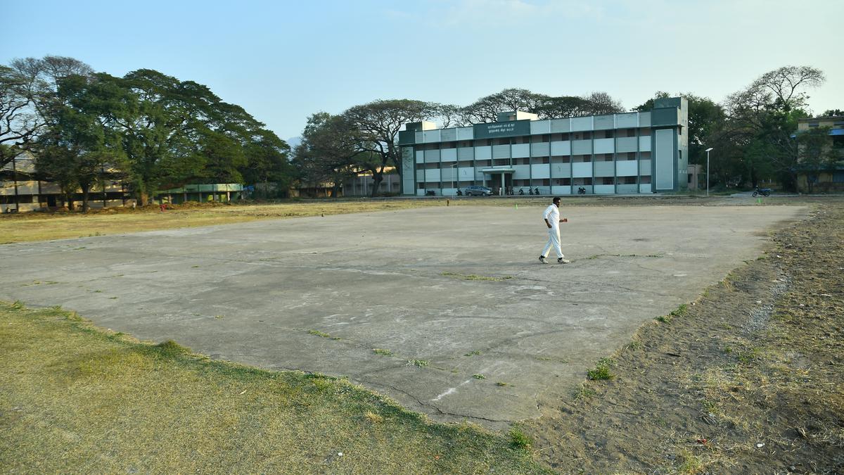 Students want helipad set up at Salem Government Arts College removed