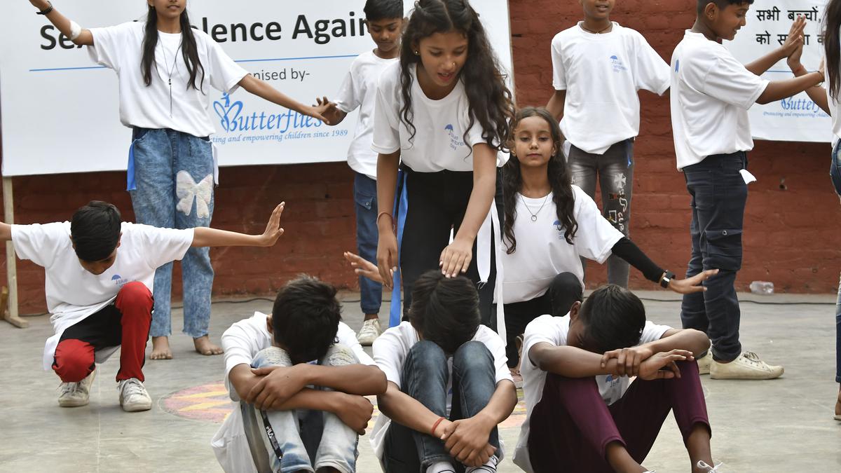 Children take centre stage to raise awareness about sexual abuse of boys