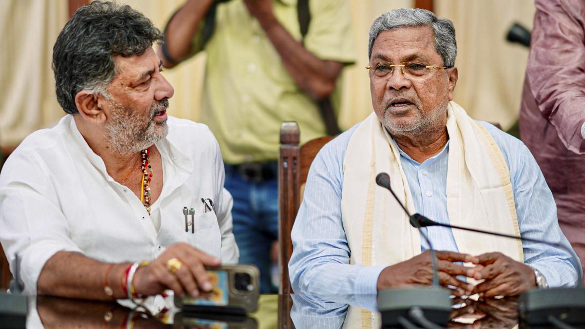 Siddaramaiah, Shivakumar in Delhi to discuss MUDA 'scam' with Congress high command