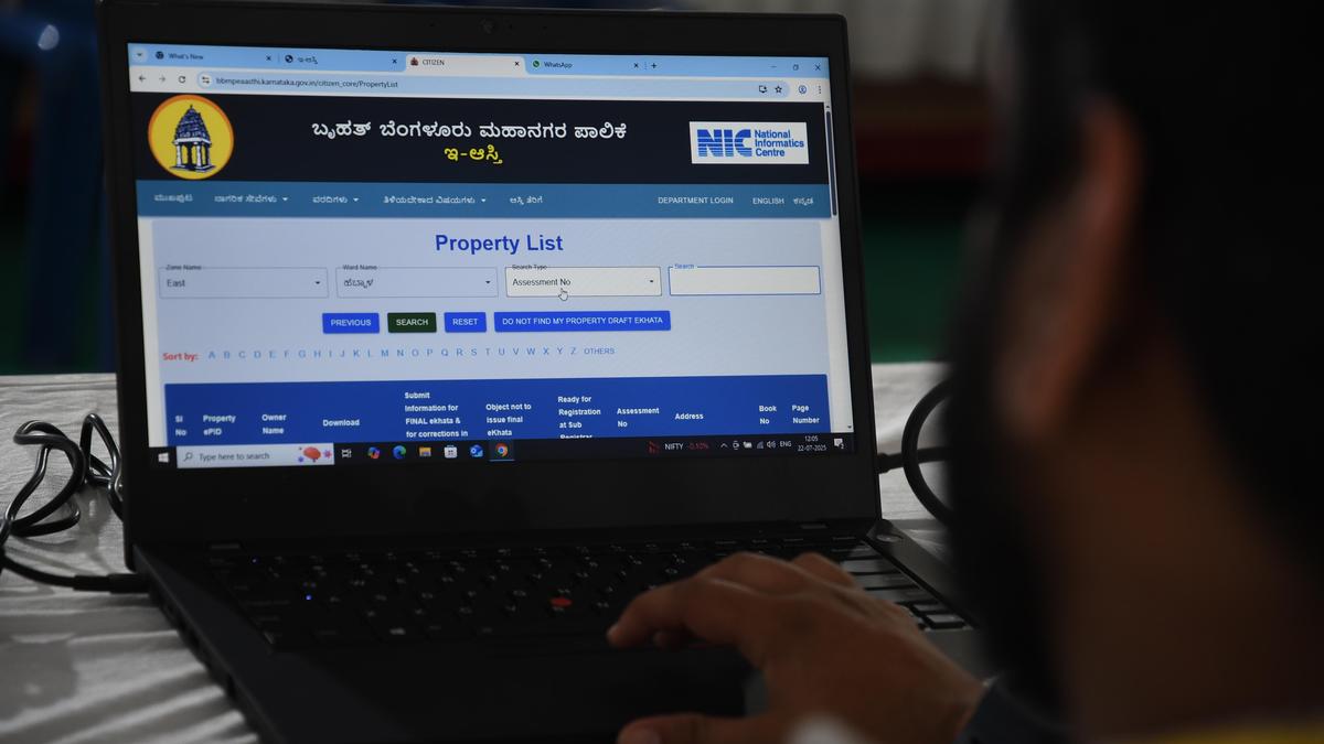 Download e-Khata online, 13 lakh property records now downloadable