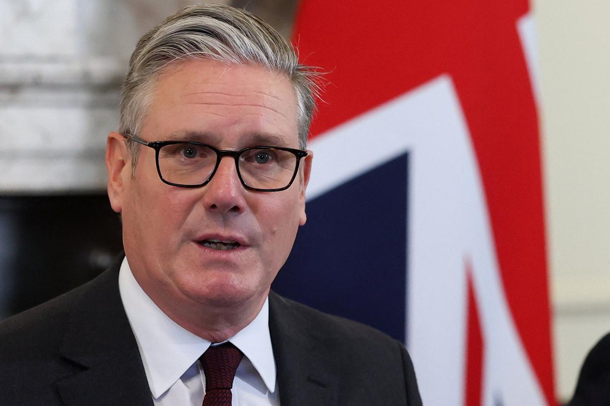 File photo of British Prime Minister Keir Starmer