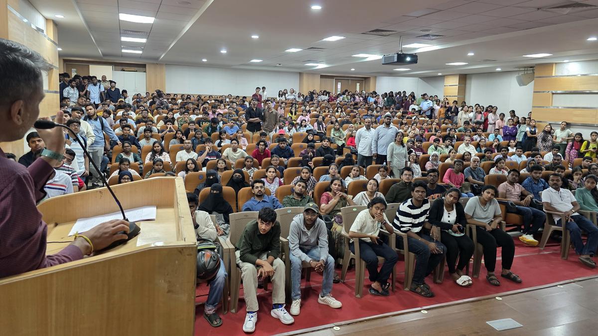 Over 75,000 students, parents participate in UGCET Seat Allocation Manthana 