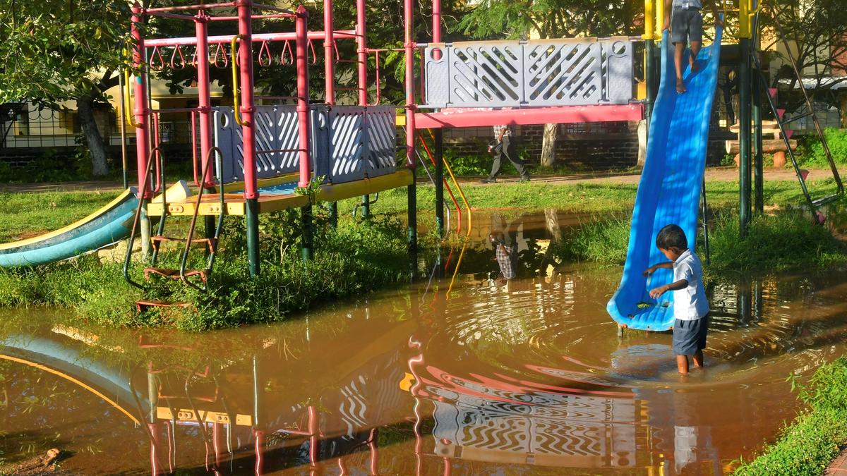 Lacking facilities, Venkata Nagar Park has been begging for attention for long