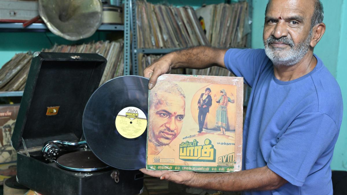 How this Coimbatore man keeps the vinyl tradition alive