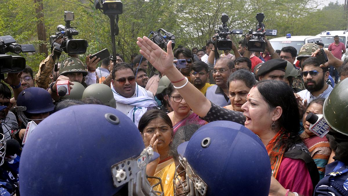 West Bengal child rights panel team visits Sandeshkhali