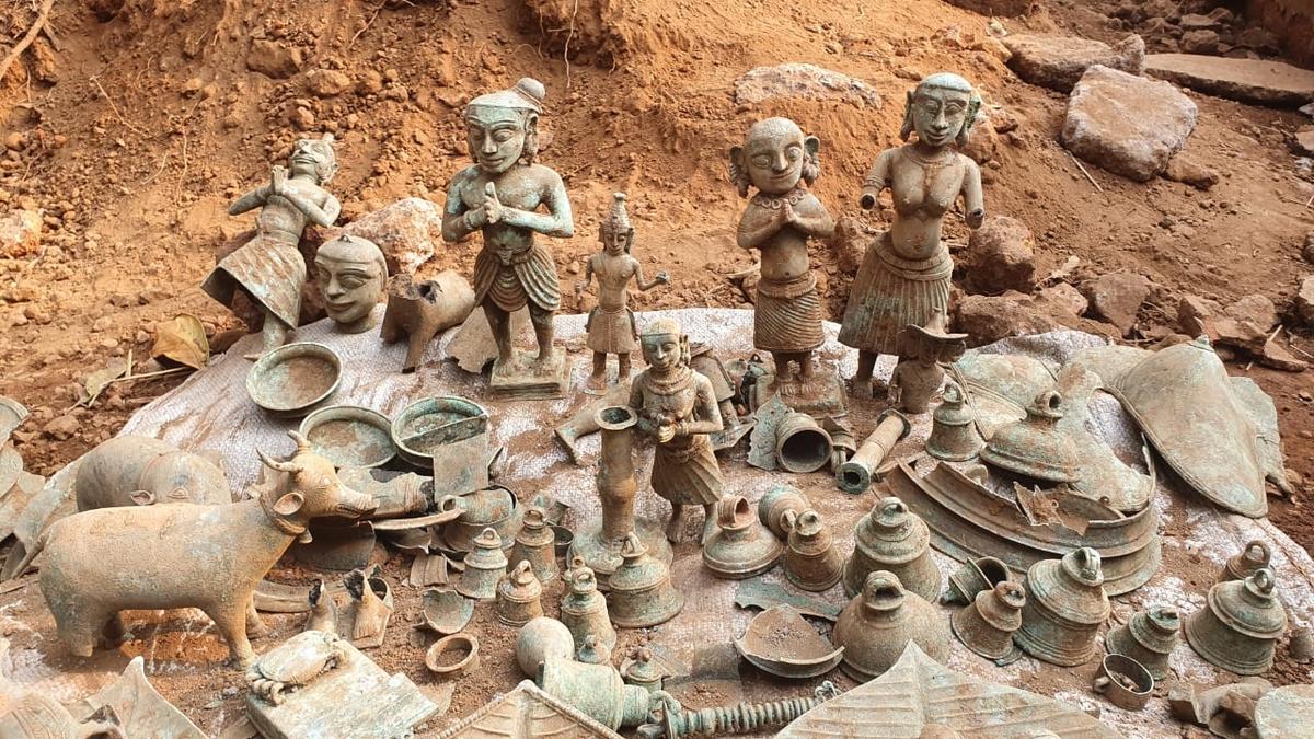 Centuries-old relics unearthed in Belur village