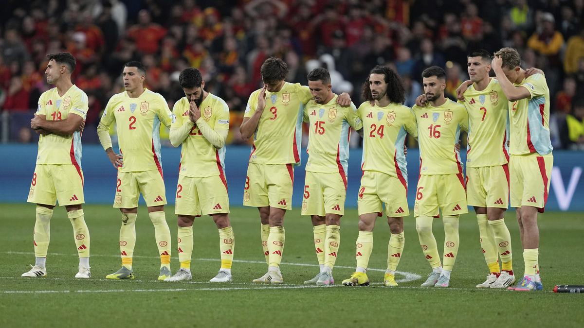Spain tries to stay upbeat after shootout loss to Portugal in Nations League final