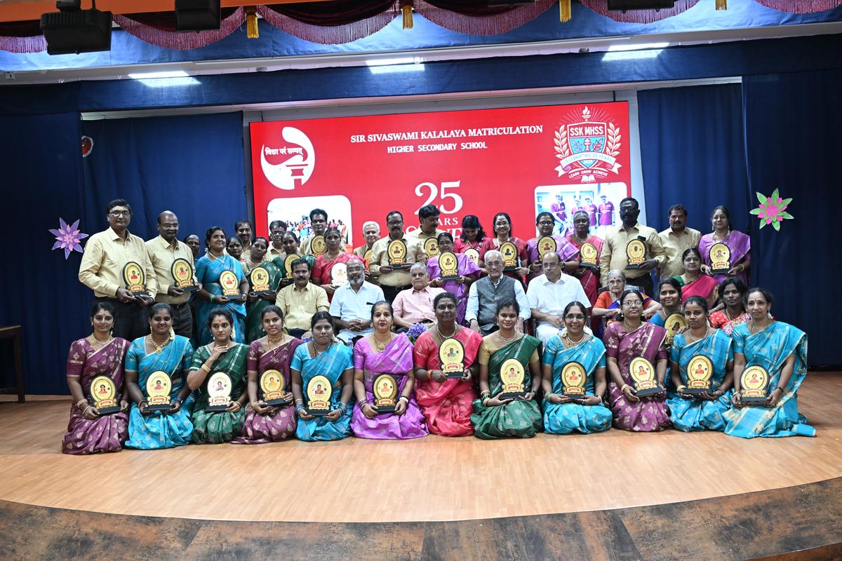 25th anniversary celebrations of Sir Sivaswamy Kalalaya Matriculation Senior Secondary School