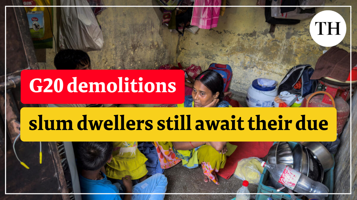 Watch: A year after G20 demolitions, New Delhi’s slum dwellers remain neglected