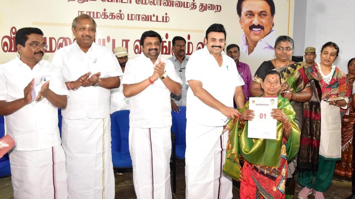 Over 16,000 land pattas given to beneficiaries in Namakkal, says Minister Mathiventhan