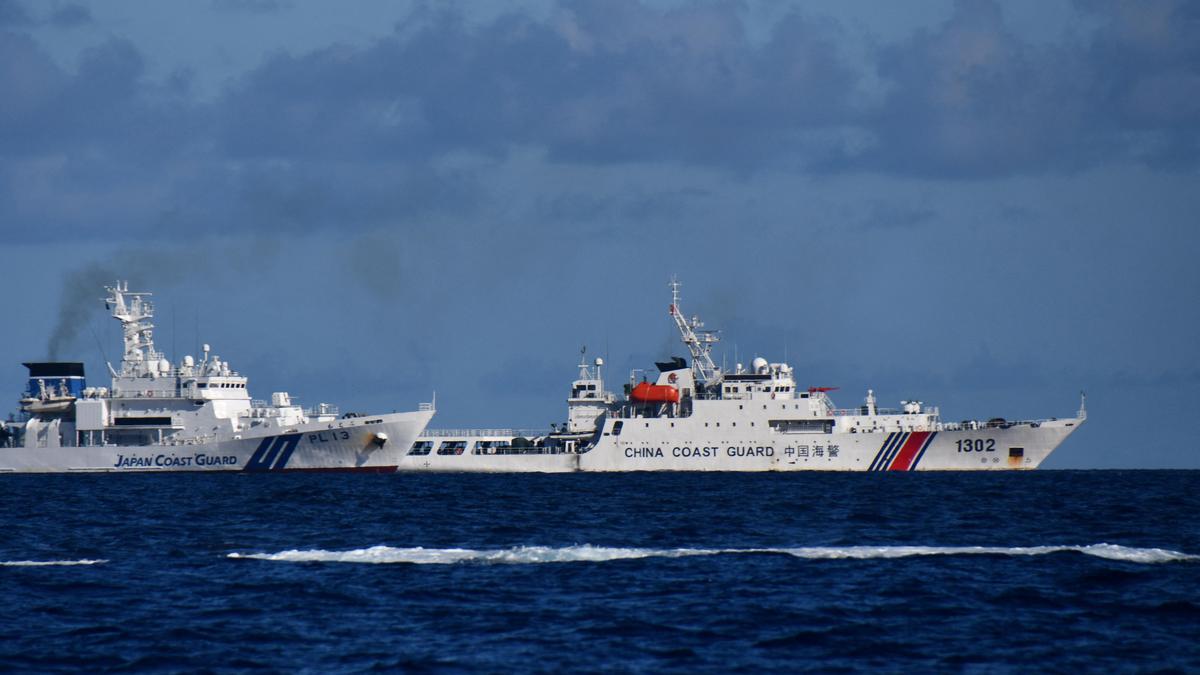 China's coast guard patrolled Japan-held islands almost daily last year as tensions flare