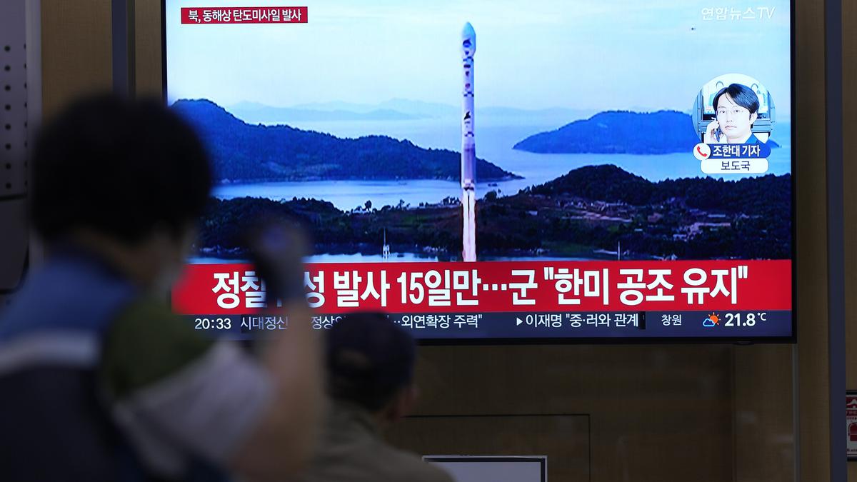 North Korea fires two short-range ballistic missiles, Seoul says