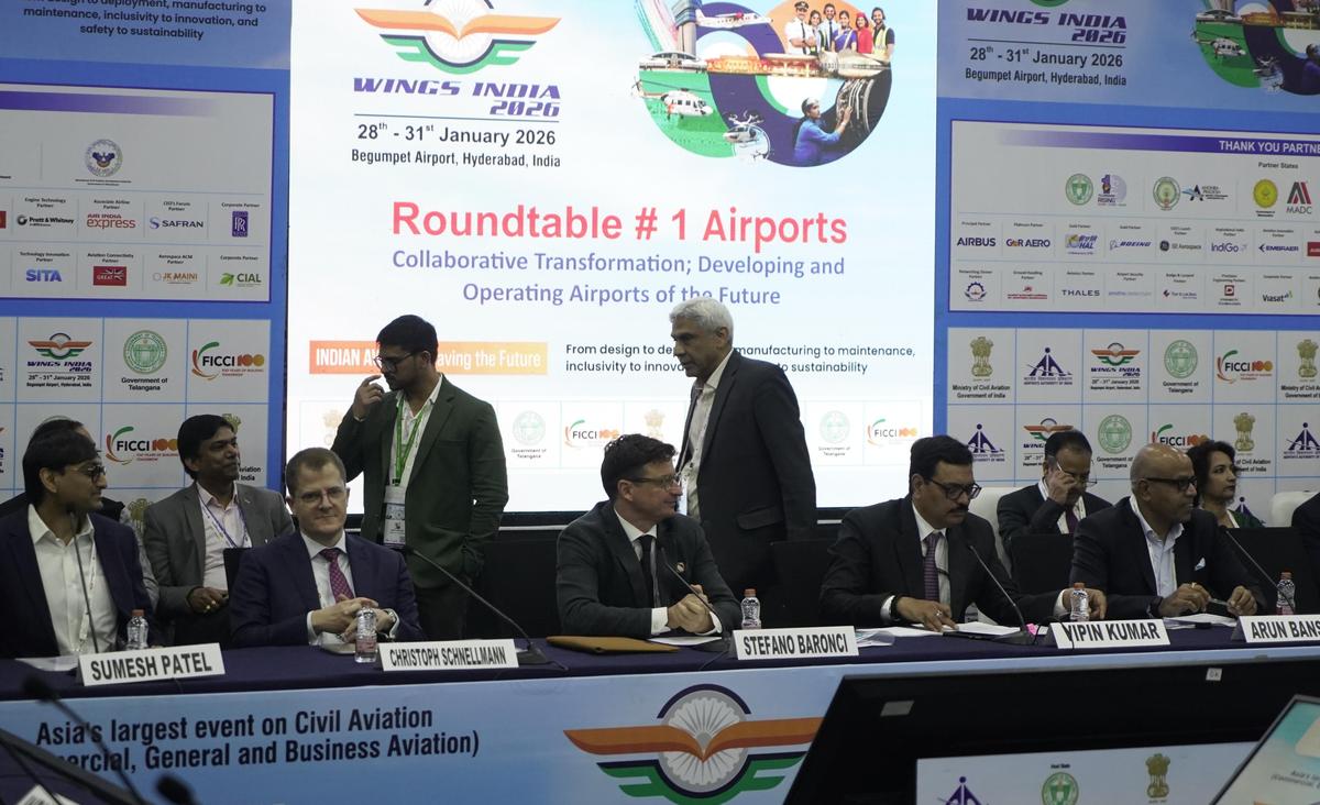 thehindu.com - Siddharth Kumar Singh - Collaborative transformation key to building airports of the future, say industry leaders at Wings India 2026
