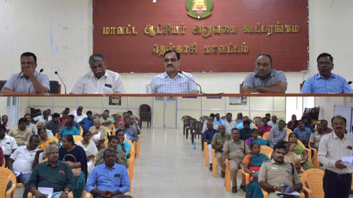 Southwest monsoon preparations in Tenkasi district reviewed