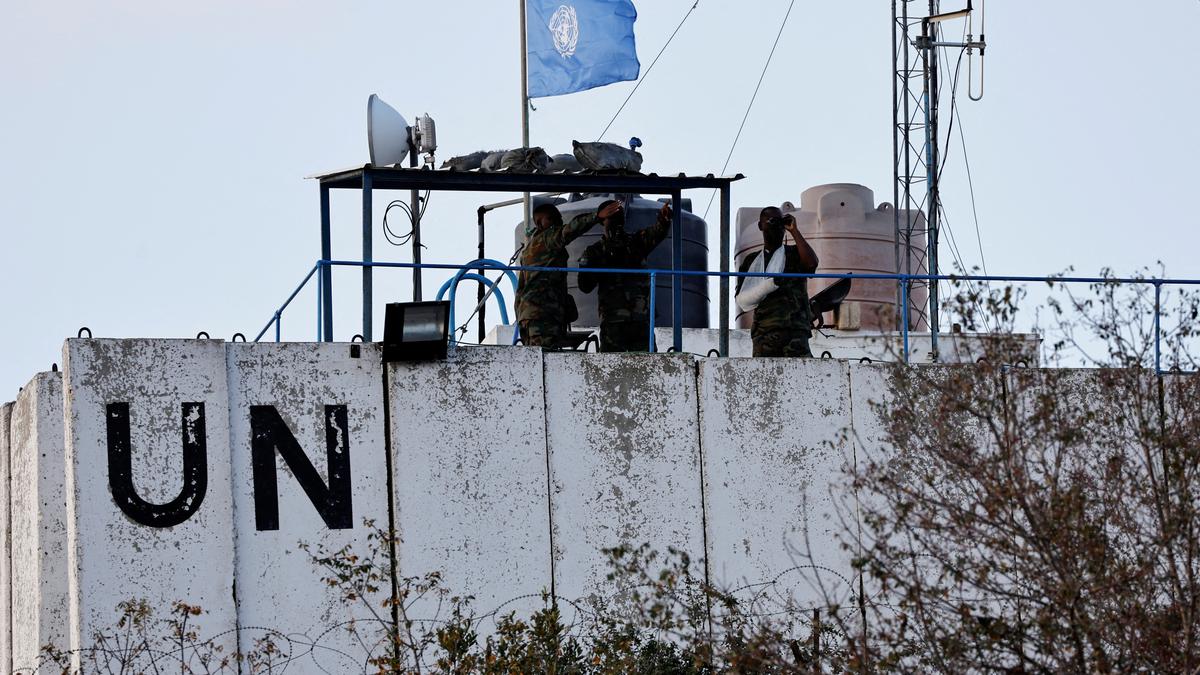 Indian troops with United Nations Interim Force in Lebanon to stay put in south Lebanon amid Israeli ground incursion