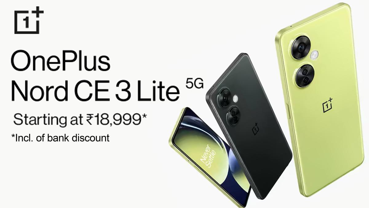 OnePlus Nord CE 3 Lite 5G appears on India website of OnePlus