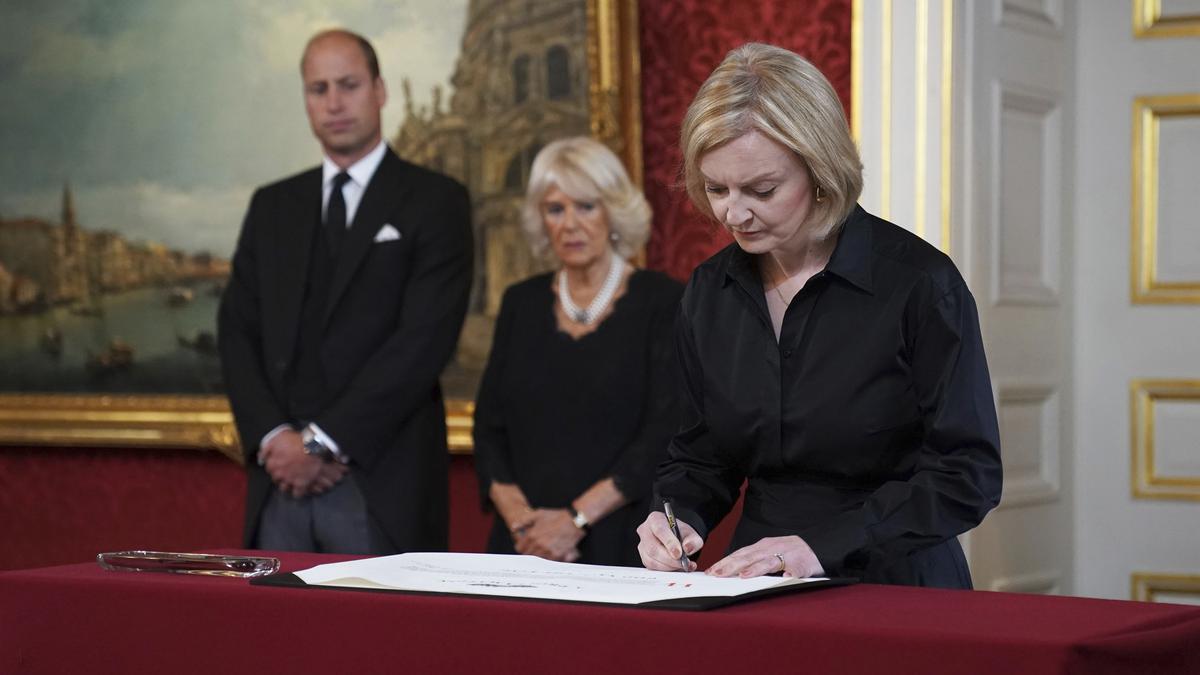 British PM Liz Truss and senior members take oath of loyalty to King Charles III