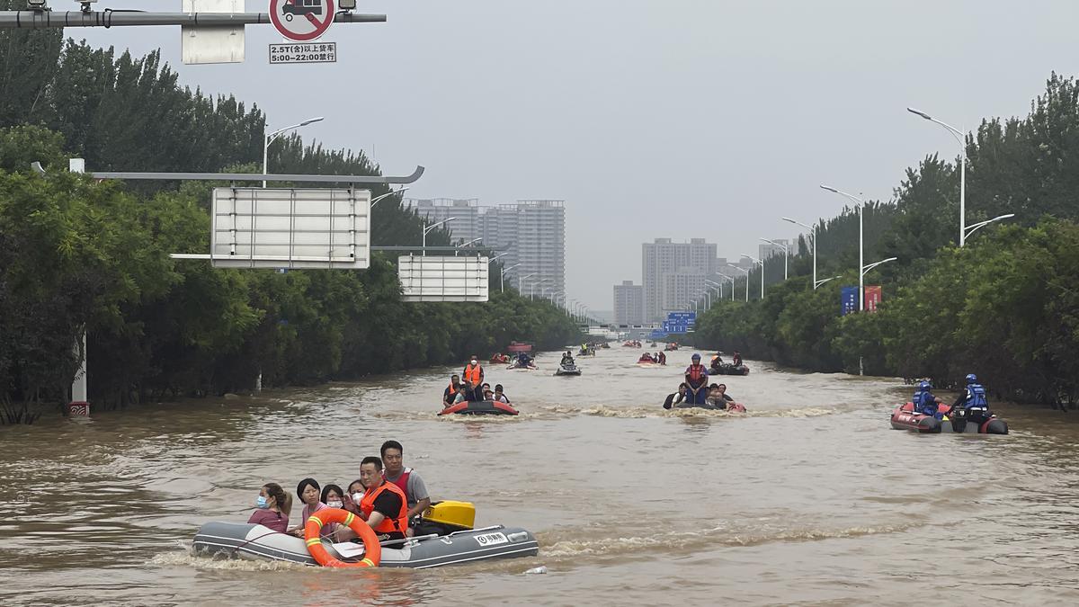 China’s capital city Beijing records heaviest rainfall in at least 140 years